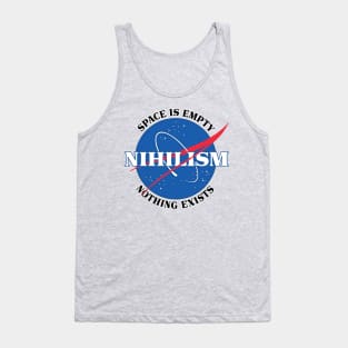 Nihilist / Nasa Meme Parody Design Tank Top